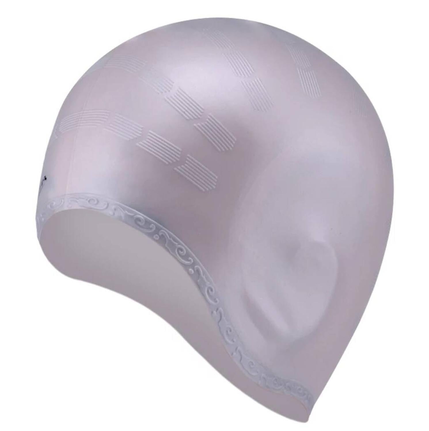 Adults High Elastic Swimming Caps Men Women Waterproof Swimming Pool Cap Protect Ears Long Hair Large Silicone Diving Hat Snapitonline