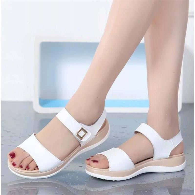 All-match flat soft sandals Snapitonline