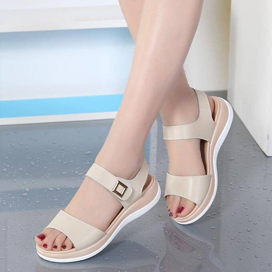 All-match flat soft sandals Snapitonline