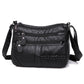 Annmouler Fashion Women Bag Pu Soft Leather Shoulder Bag Multi-layer Crossbody Bag Quality Small Bag Brand Red Handbag Purses Snapitonline