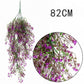 Artificial Plant Vines Wall Hanging Rattan Leaves Branches Outdoor Garden Home Decoration Plastic Fake Silk Leaf Green Plant Ivy Snapitonline