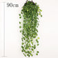Artificial Plant Vines Wall Hanging Rattan Leaves Branches Outdoor Garden Home Decoration Plastic Fake Silk Leaf Green Plant Ivy Snapitonline