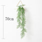 Artificial Plant Vines Wall Hanging Rattan Leaves Branches Outdoor Garden Home Decoration Plastic Fake Silk Leaf Green Plant Ivy Snapitonline
