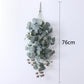 Artificial Plant Vines Wall Hanging Rattan Leaves Branches Outdoor Garden Home Decoration Plastic Fake Silk Leaf Green Plant Ivy Snapitonline