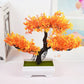 Artificial Plants Bonsai Small Tree Pot Fake Plant Flowers Potted Ornaments For Home Room Table Decoration Hotel Garden Decor Snapitonline