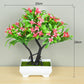 Artificial Plants Bonsai Small Tree Pot Fake Plant Flowers Potted Ornaments For Home Room Table Decoration Hotel Garden Decor Snapitonline