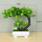 Artificial Plants Bonsai Small Tree Pot Fake Plant Flowers Potted Ornaments For Home Room Table Decoration Hotel Garden Decor Snapitonline