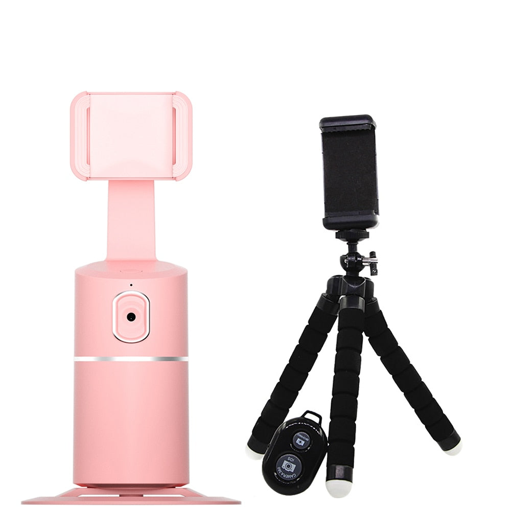 Auto Face Tracking Gimbal Stabilizer Phone Tripod Accessories 360 Rotation Live Smart AI Follow-Up Photo Vlog Video Recorder Snapitonline