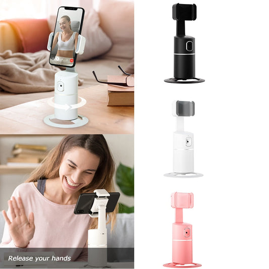 Auto Face Tracking Gimbal Stabilizer Phone Tripod Accessories 360 Rotation Live Smart AI Follow-Up Photo Vlog Video Recorder Snapitonline