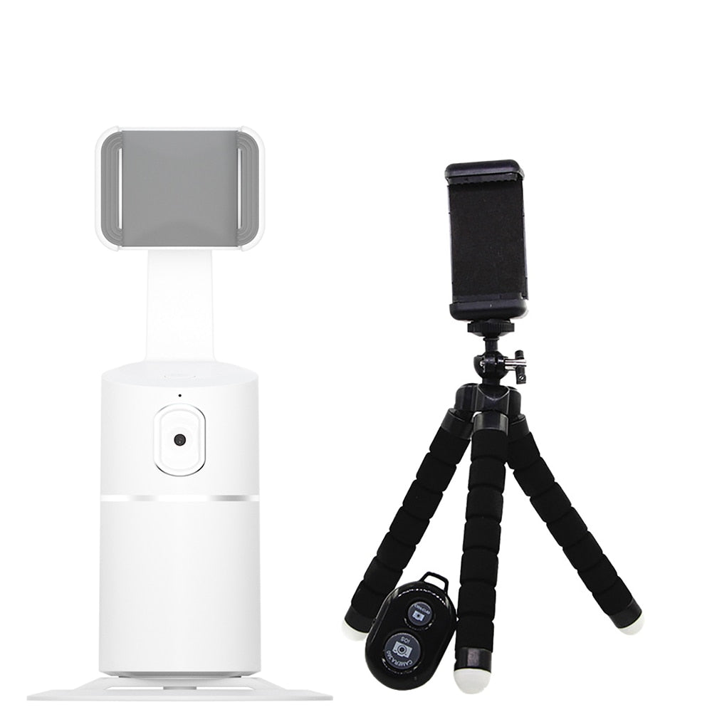 Auto Face Tracking Gimbal Stabilizer Phone Tripod Accessories 360 Rotation Live Smart AI Follow-Up Photo Vlog Video Recorder Snapitonline