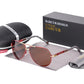 BARCUR Aluminum Vintage Men Sunglasses Men Polarized Coating Classic Sun Glasses Women Shade Male Driving Accessories Eyewear Snapitonline