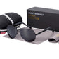 BARCUR Aluminum Vintage Men Sunglasses Men Polarized Coating Classic Sun Glasses Women Shade Male Driving Accessories Eyewear Snapitonline
