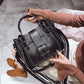 Bags For Women 2021 New Fashion Leather Handbags Crossbody Flaps Female Vintage Bucket Shoulder Purse Ladies Pouch Sac A Femme Snapitonline