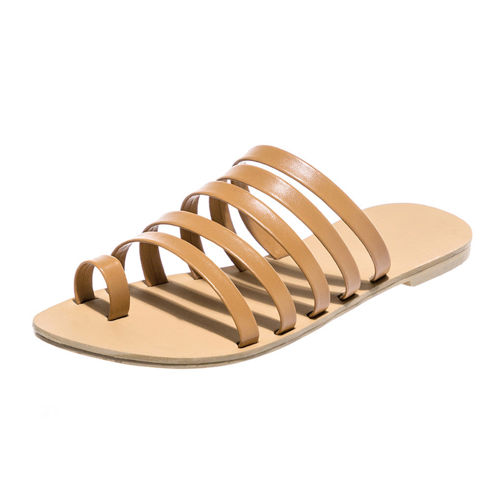 Beach flat sandals Snapitonline