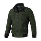Bomber Jacket Men Fashion Casual Windbreaker Jacket Coat Men 2022 Spring Autumn New Hot Outwear Stand Slim Military Jacket Mens Snapitonline