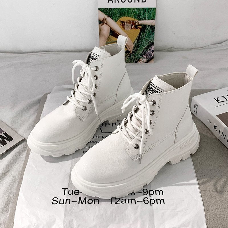 British style and cashmere Martin boots Snapitonline
