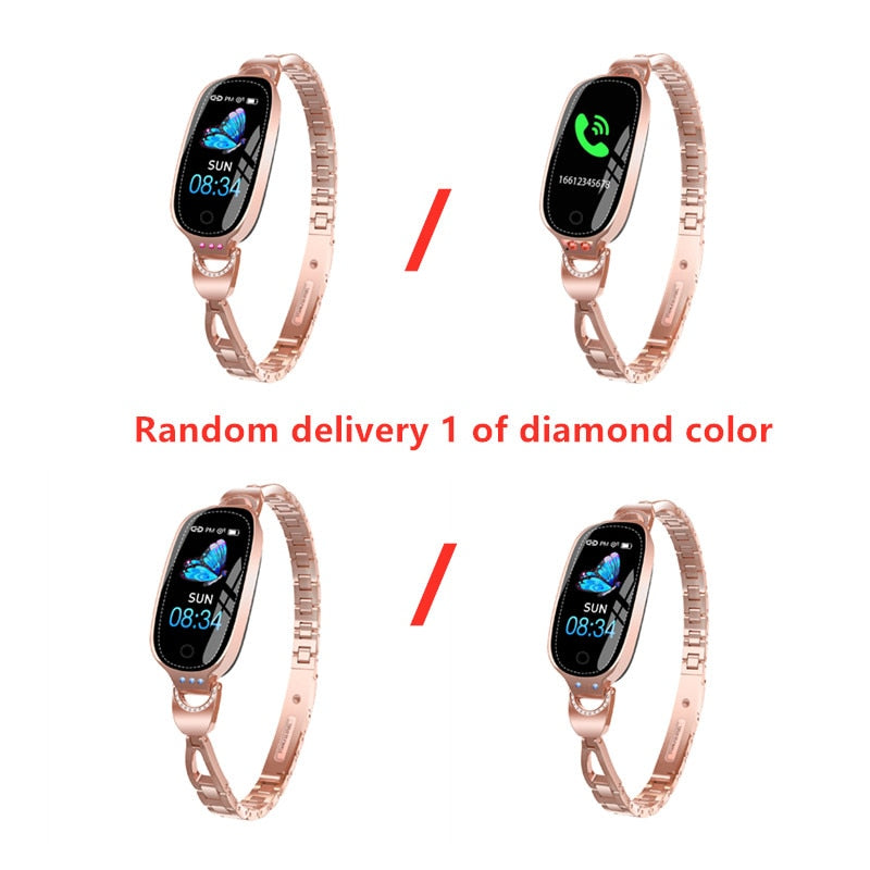 CZJW Fashion Woman Smart watch Fitness Tracker bracelet Smartwatch lady wristband Gift For girl Blood Pressure PK H8 AK16 Snapitonline