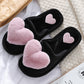 Cartoon love slippery home slippers Snapitonline