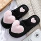 Cartoon love slippery home slippers Snapitonline