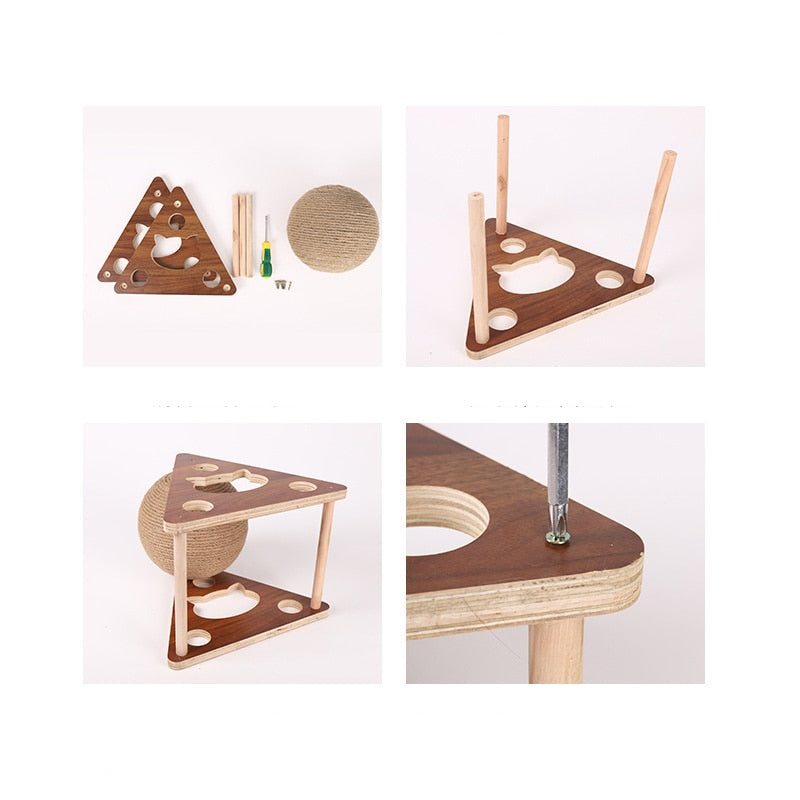 Cat Scratcher Toy V Type Snapitonline