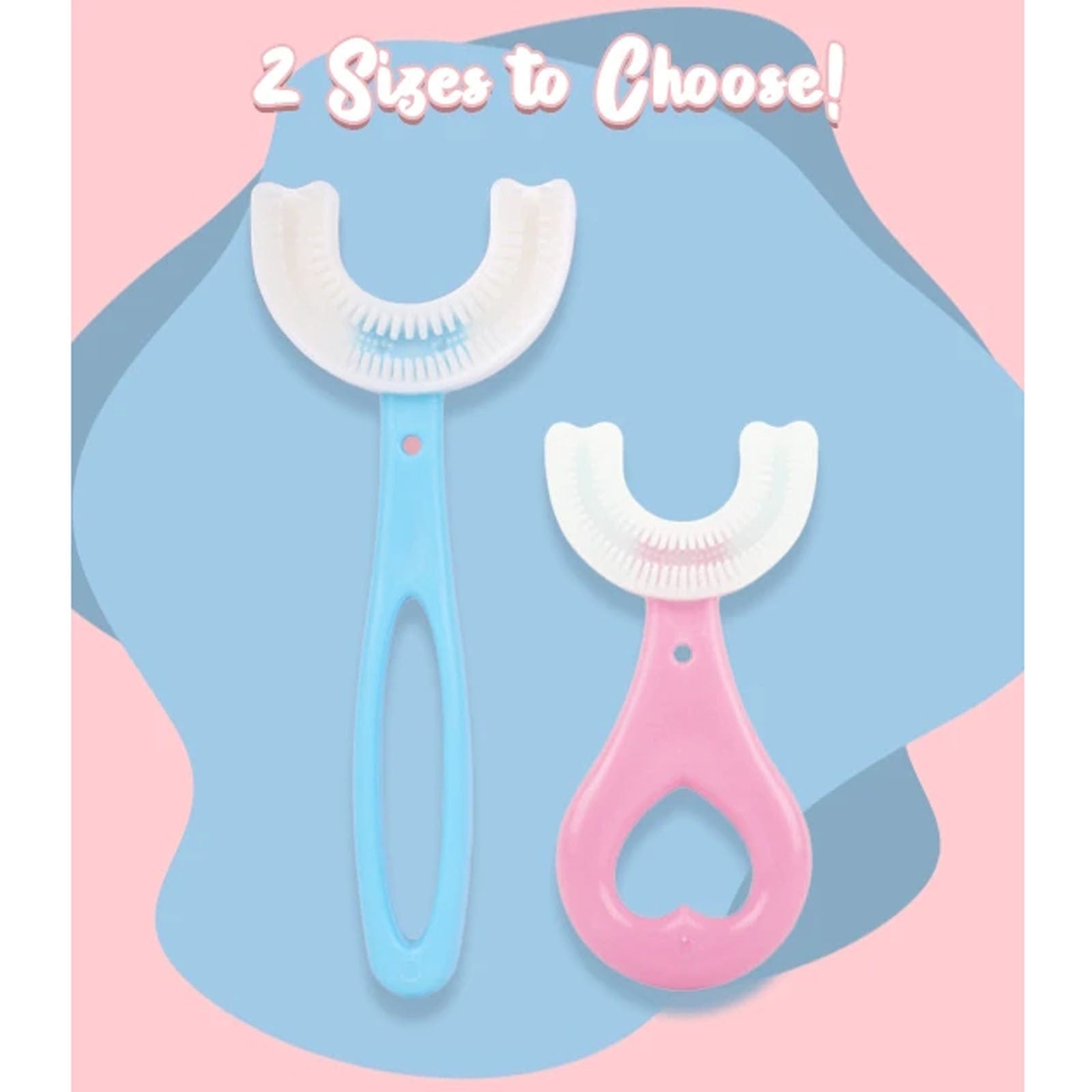 Children U-Shape Toothbrush Snapitonline
