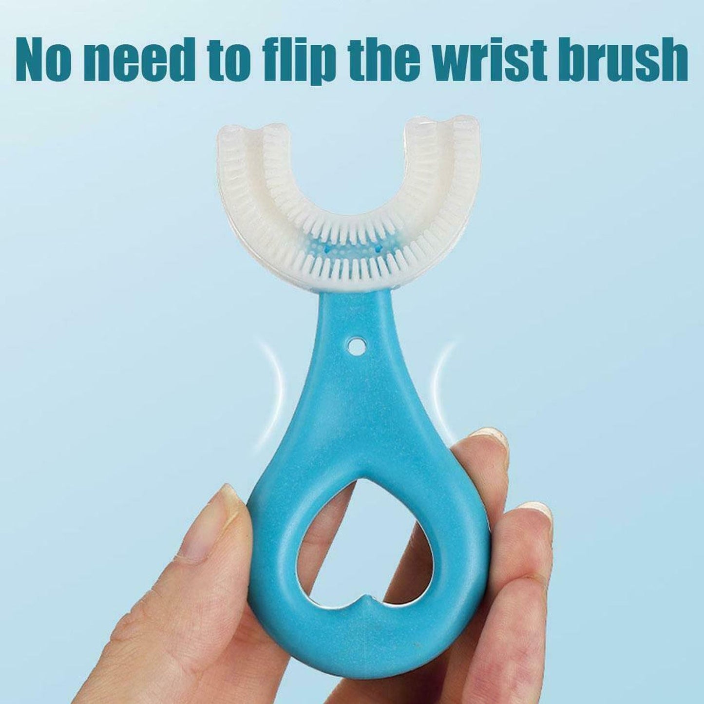Children U-Shape Toothbrush Snapitonline