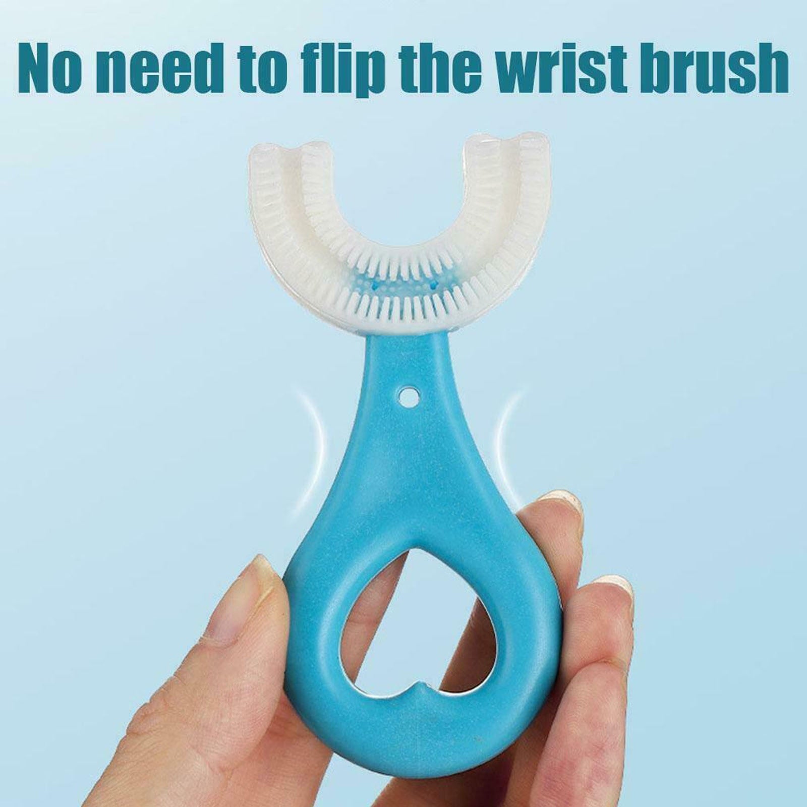 Children U-Shape Toothbrush Snapitonline