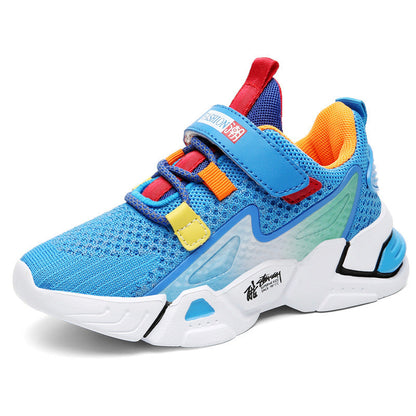 Children's Flying Knit Sneakers, Boys' Casual Sneakers Snapitonline
