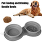 Collapsible Pet Food Bowl Snapitonline