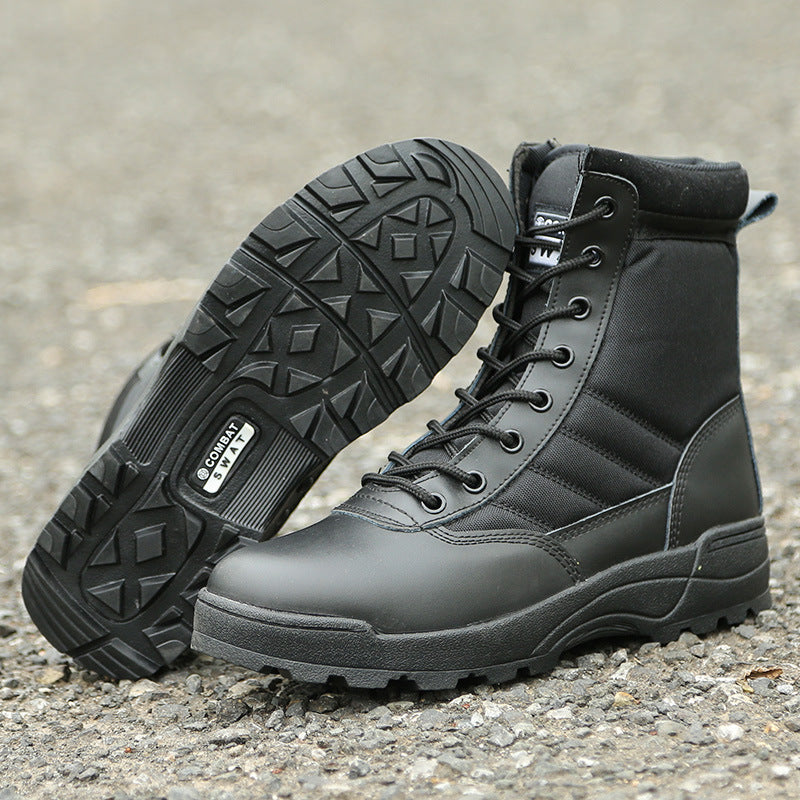 Combat Boot Combat Boots Tactical Black High-top Outdoor Boots