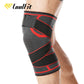 CoolFit 1PCS Dual-use Pressurized Knee Pads Strap Removable Knee Brace Support Crossfit Fitness Running Sports Knee Protector Snapitonline