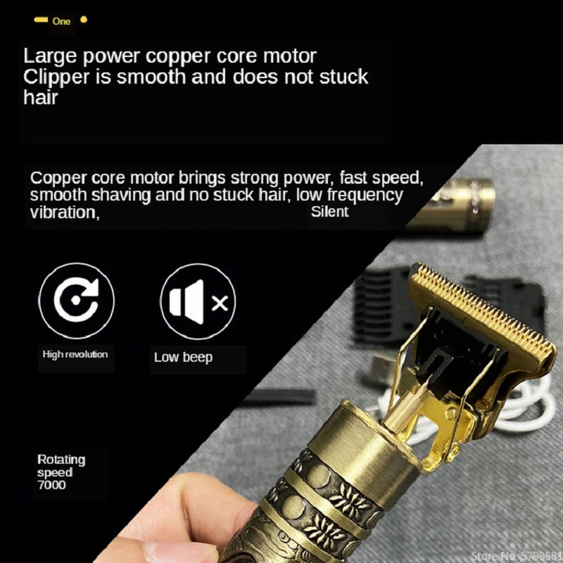 Cordless Hair Trimmer Snapitonline