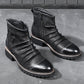 Cowboy boots leather boots high top Martin boots Snapitonline