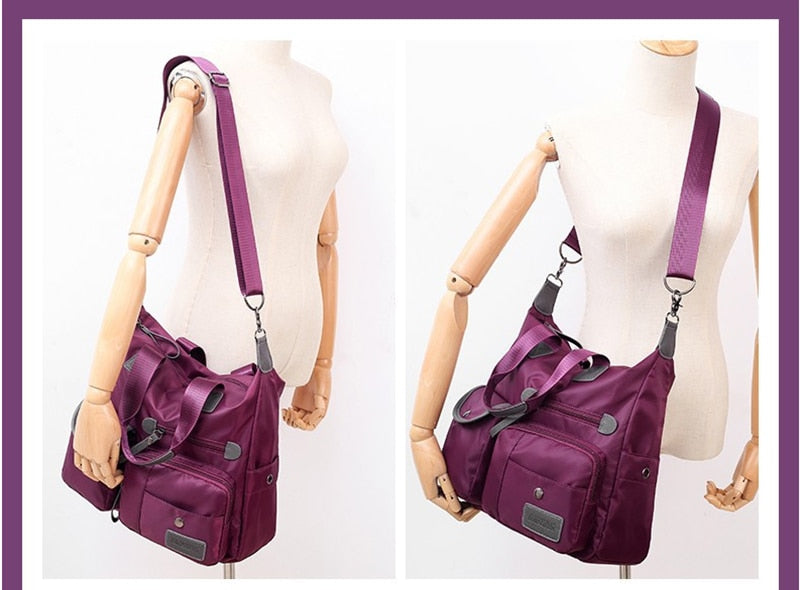 DRIGA New Arrival Nylon Women Messenger Bags Casual Large Capacity Ladies Handbag Female Crossbody Shoulder Bags Waterproof Snapitonline