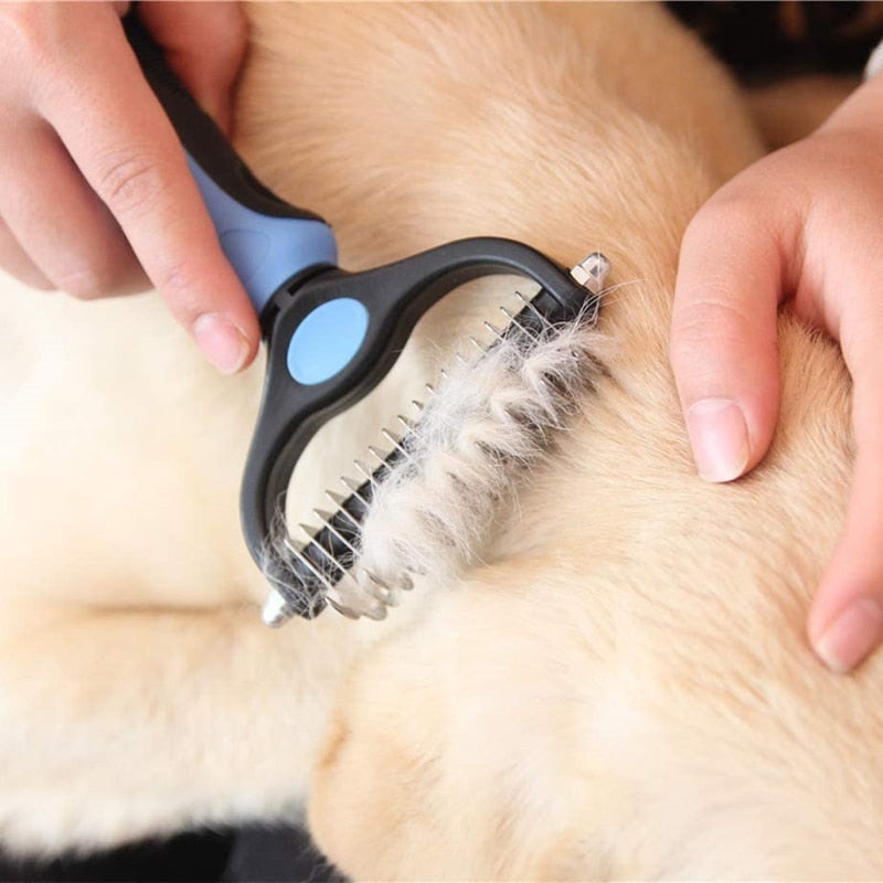 Deshedding Brush For Dogs And Cats Snapitonline