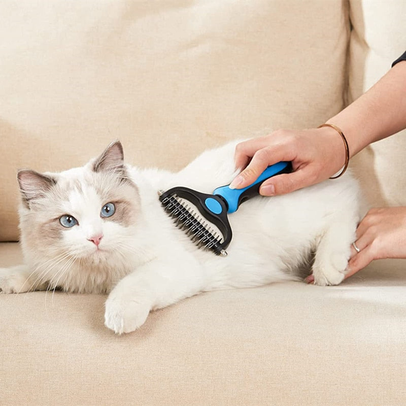 Deshedding Brush For Dogs And Cats Snapitonline