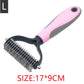 Deshedding Brush For Dogs And Cats Snapitonline