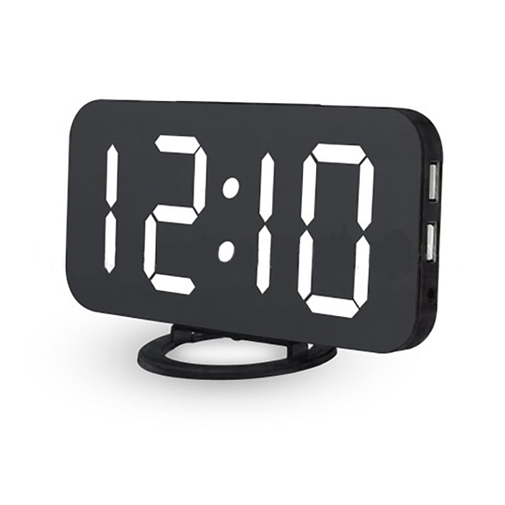 Digital LED Mirror Alarm Clock Snapitonline