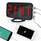 Digital LED Mirror Alarm Clock Snapitonline