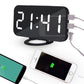 Digital LED Mirror Alarm Clock Snapitonline