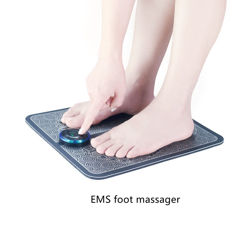 EMS Acupoints Stimulator Massage Foot Mat Snapitonline