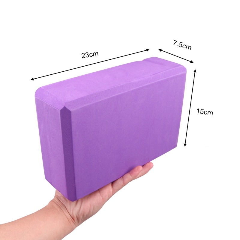 EVA Gym Blocks Foam Brick Training Exercise Fitness Set Tool Yoga Bolster Pillow Cushion Stretching Body Shaping yoga blocks Snapitonline