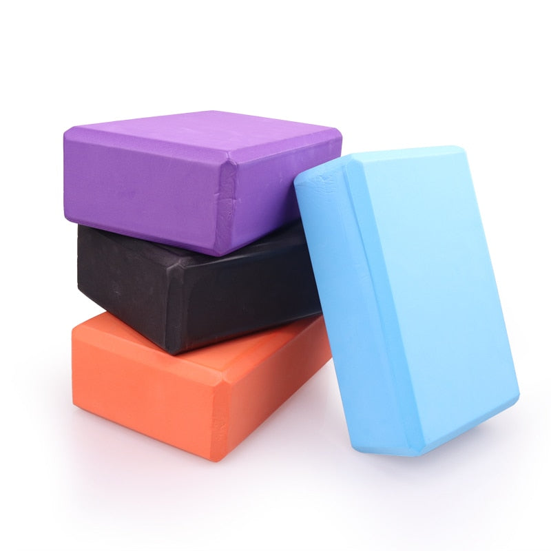 EVA Gym Blocks Foam Brick Training Exercise Fitness Set Tool Yoga Bolster Pillow Cushion Stretching Body Shaping yoga blocks Snapitonline