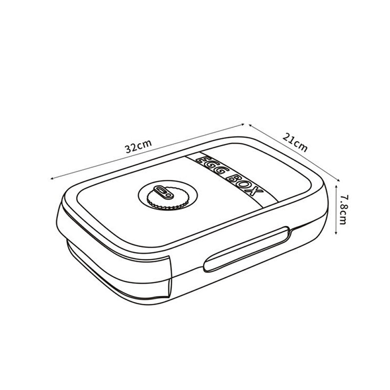 Egg Storage Drawer Box Snapitonline