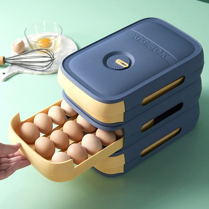 Egg Storage Drawer Box Snapitonline