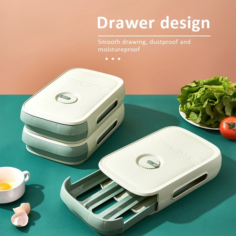 Egg Storage Drawer Box Snapitonline
