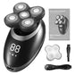 Electric Shaver For Men Beard Hair Trimmer Electric Razor 5D Floating Five Blade Heads Electric Nose Hair Trimmer LCD Display Snapitonline