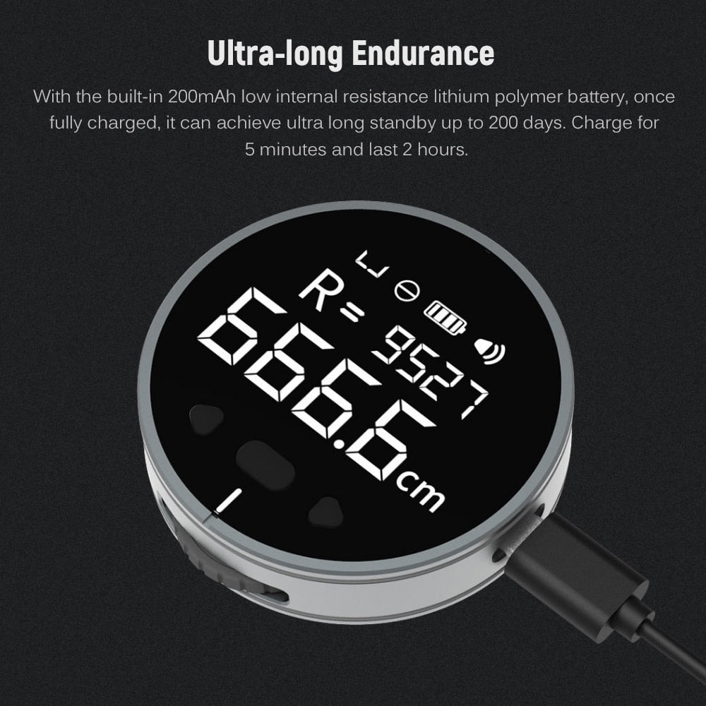 Electronic Measuring Ruler Snapitonline