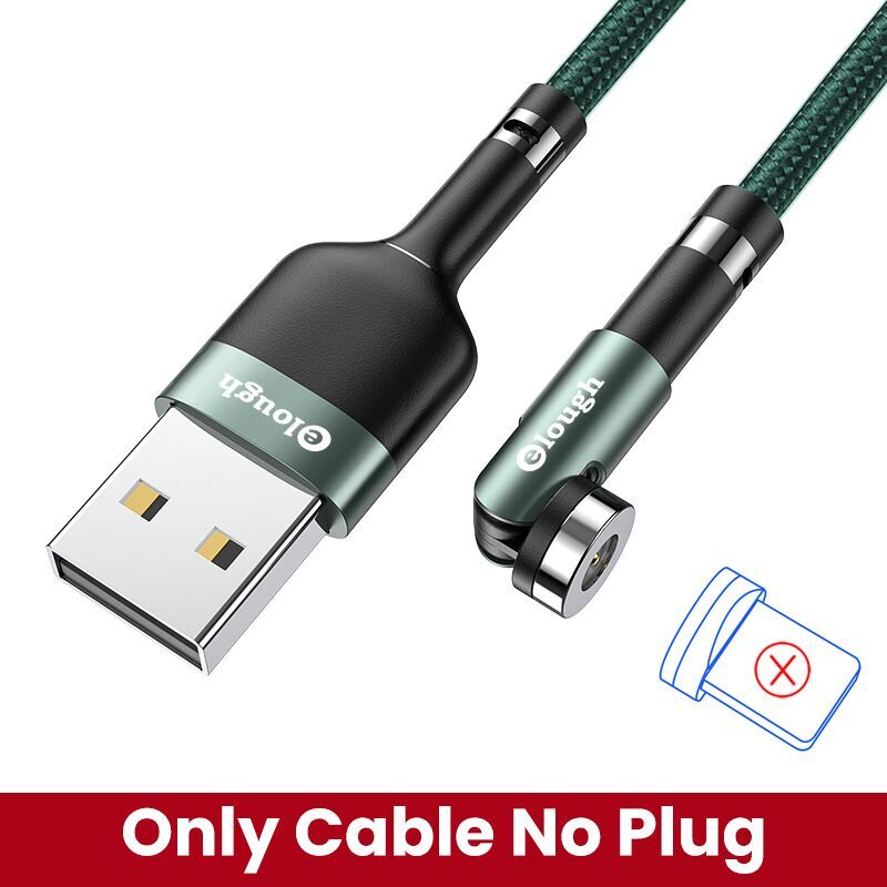 Elough 540 Rotate Magnetic Cable USB-C Magnetic Charger Micro USB Type C Cable Mobile Phone Cable For iPhone Xiaomi Poco Huawei Snapitonline