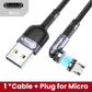 Elough 540 Rotate Magnetic Cable USB-C Magnetic Charger Micro USB Type C Cable Mobile Phone Cable For iPhone Xiaomi Poco Huawei Snapitonline